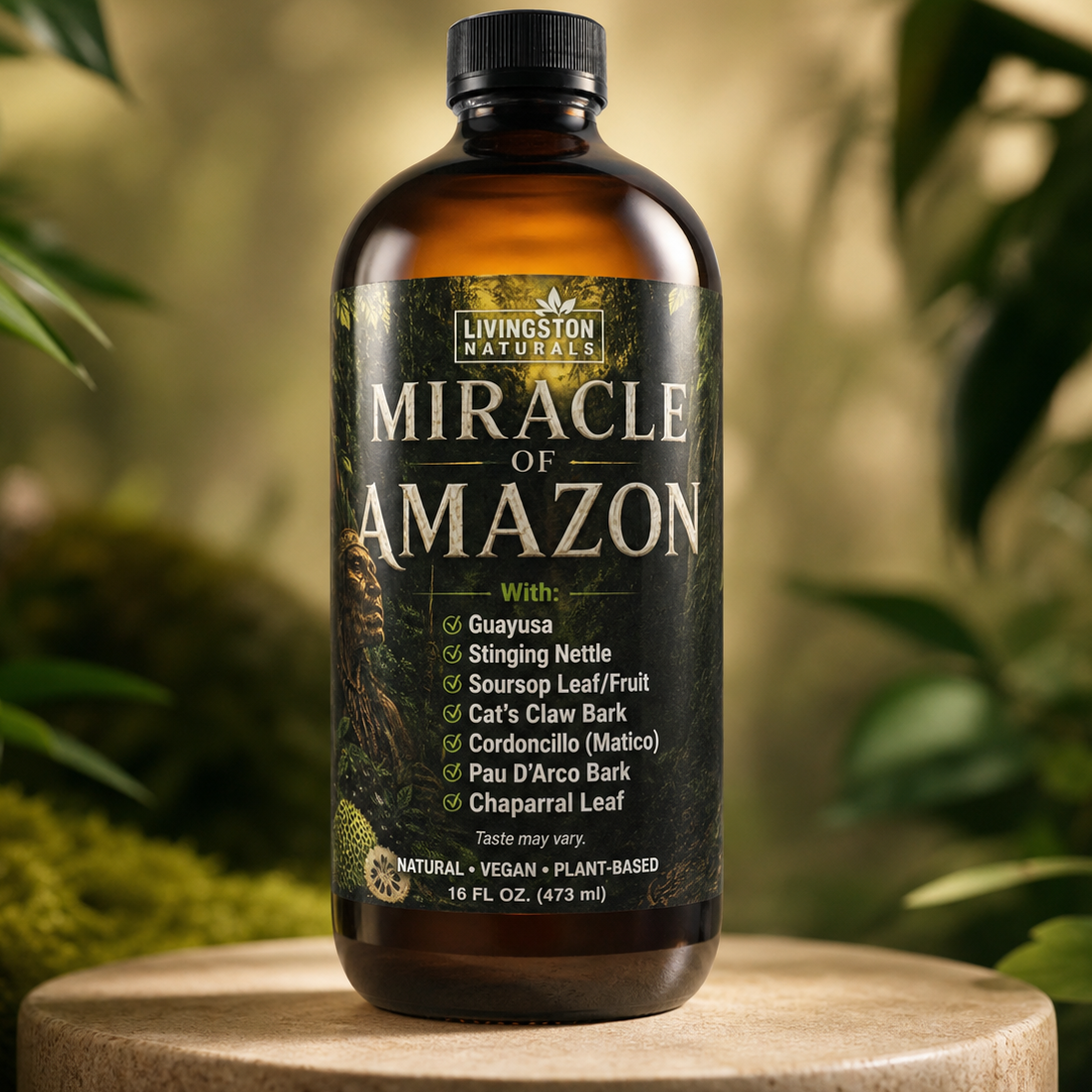 Milagro de la mezcla líquida de hierbas de Amazon