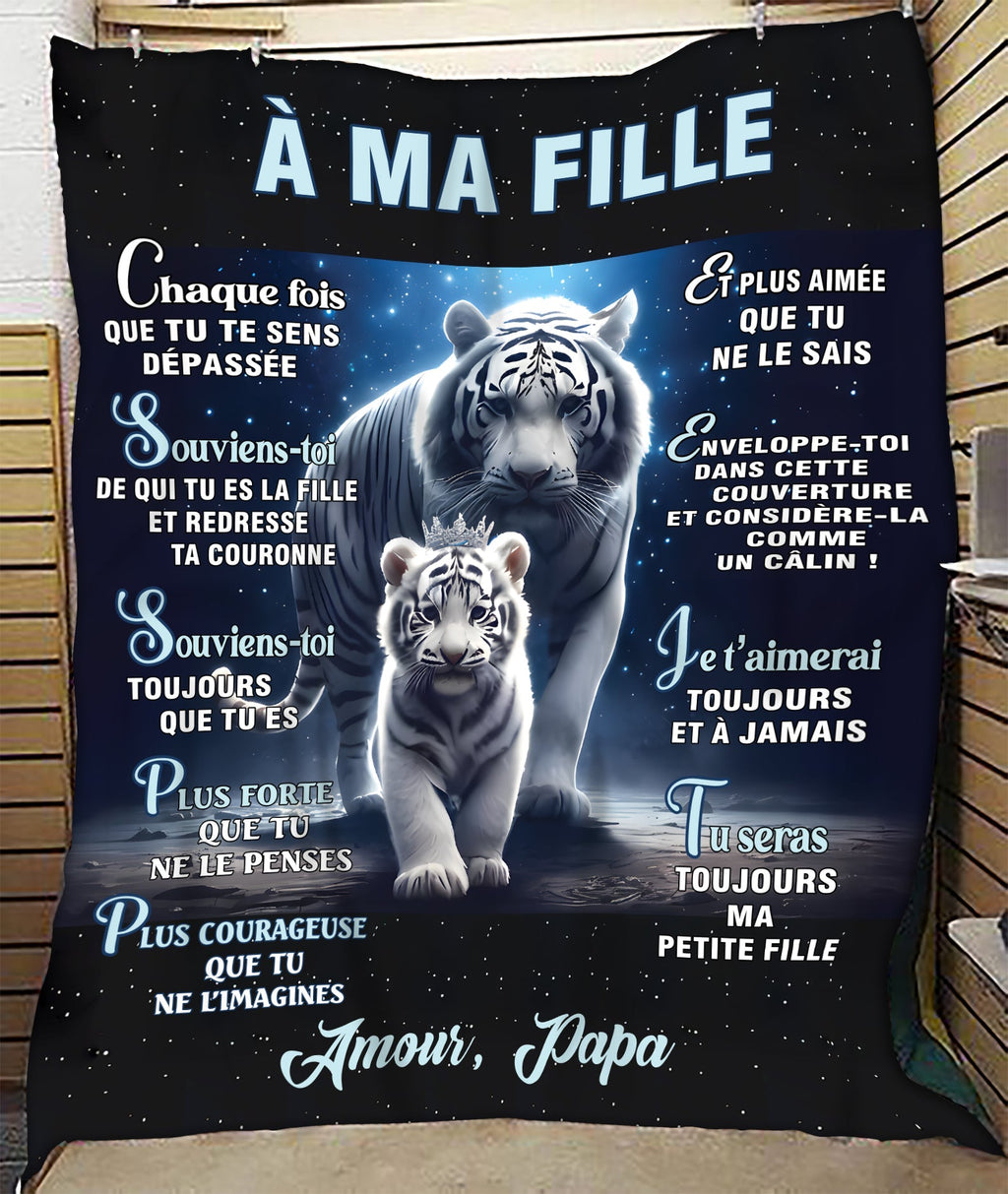 Manta de regalo especial para tu hija - De papá (SKUB12-203)