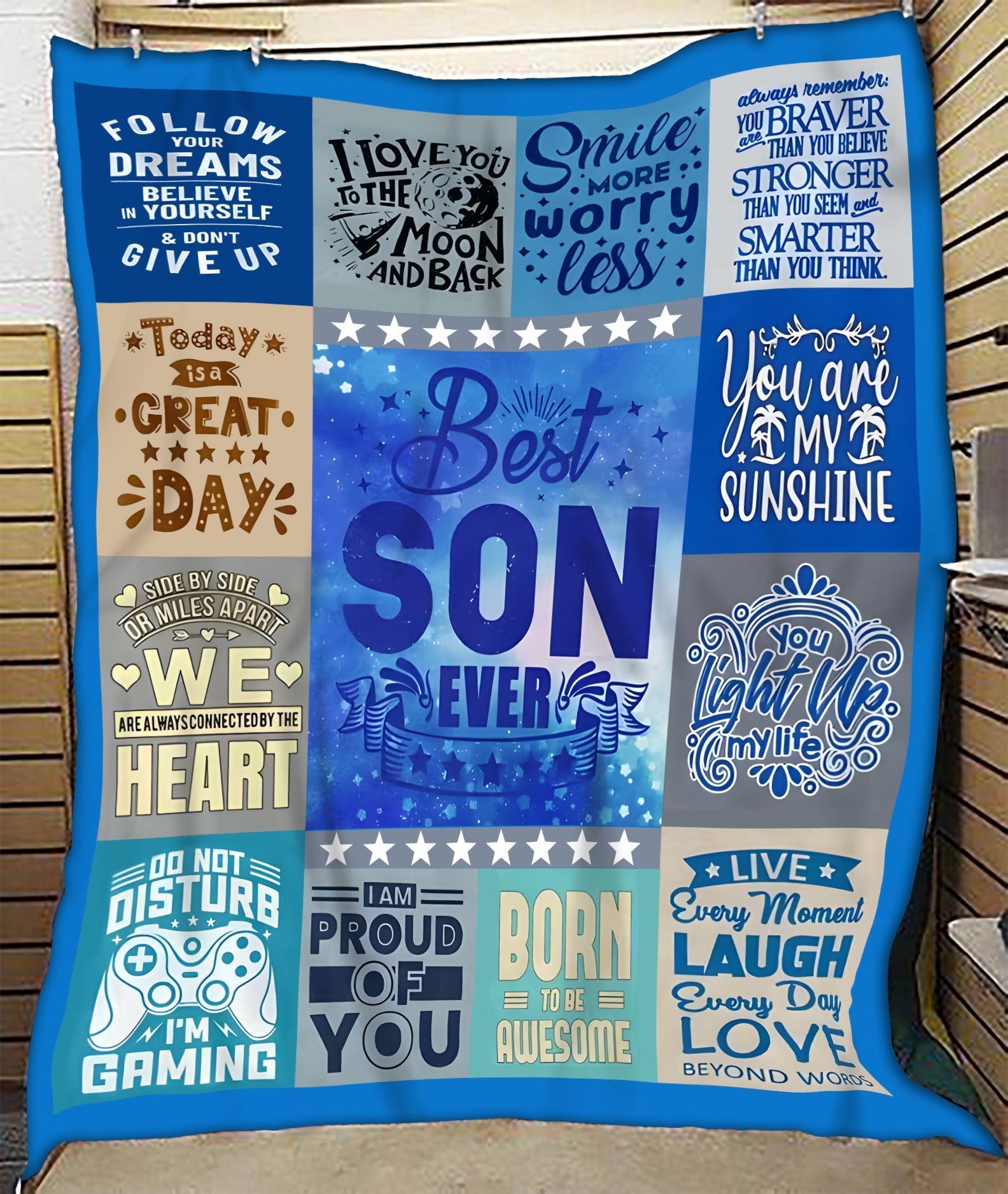 Manta para mi hijo – Lleva todo mi amor de papá