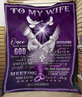 Special Gift For Your Wife Blanket - From Husband (SKU-CHAU-B16) FULL