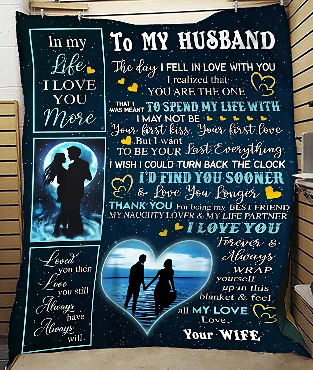 Manta de Regalo Especial para Tu Esposo - De Parte de la Esposa (SKU-CHAU-B12) FULL