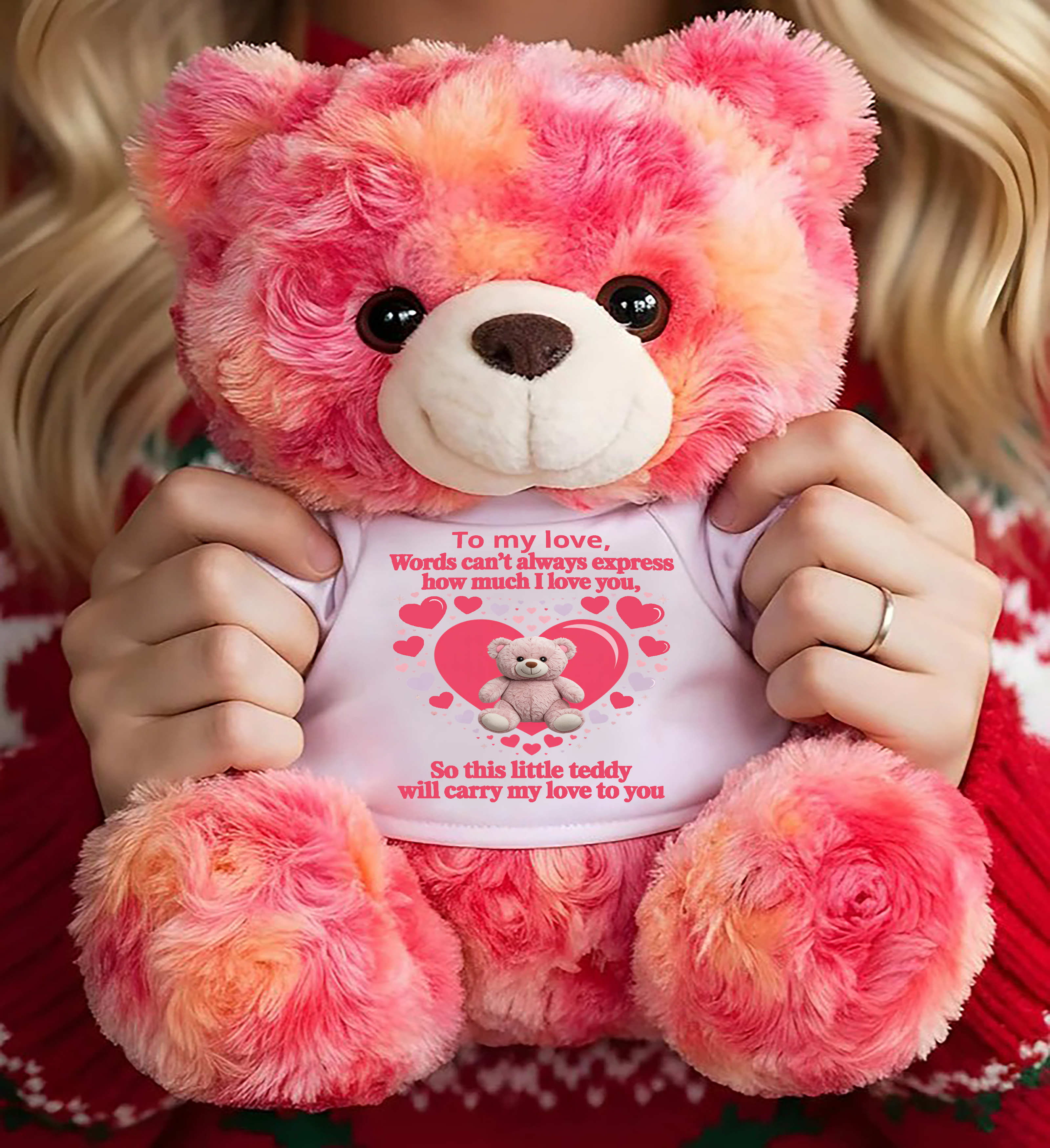 TO MY LOVE - TEDDY BEAR, PERFECT GIFT FOR YOUR SOULMATE - NGHL00