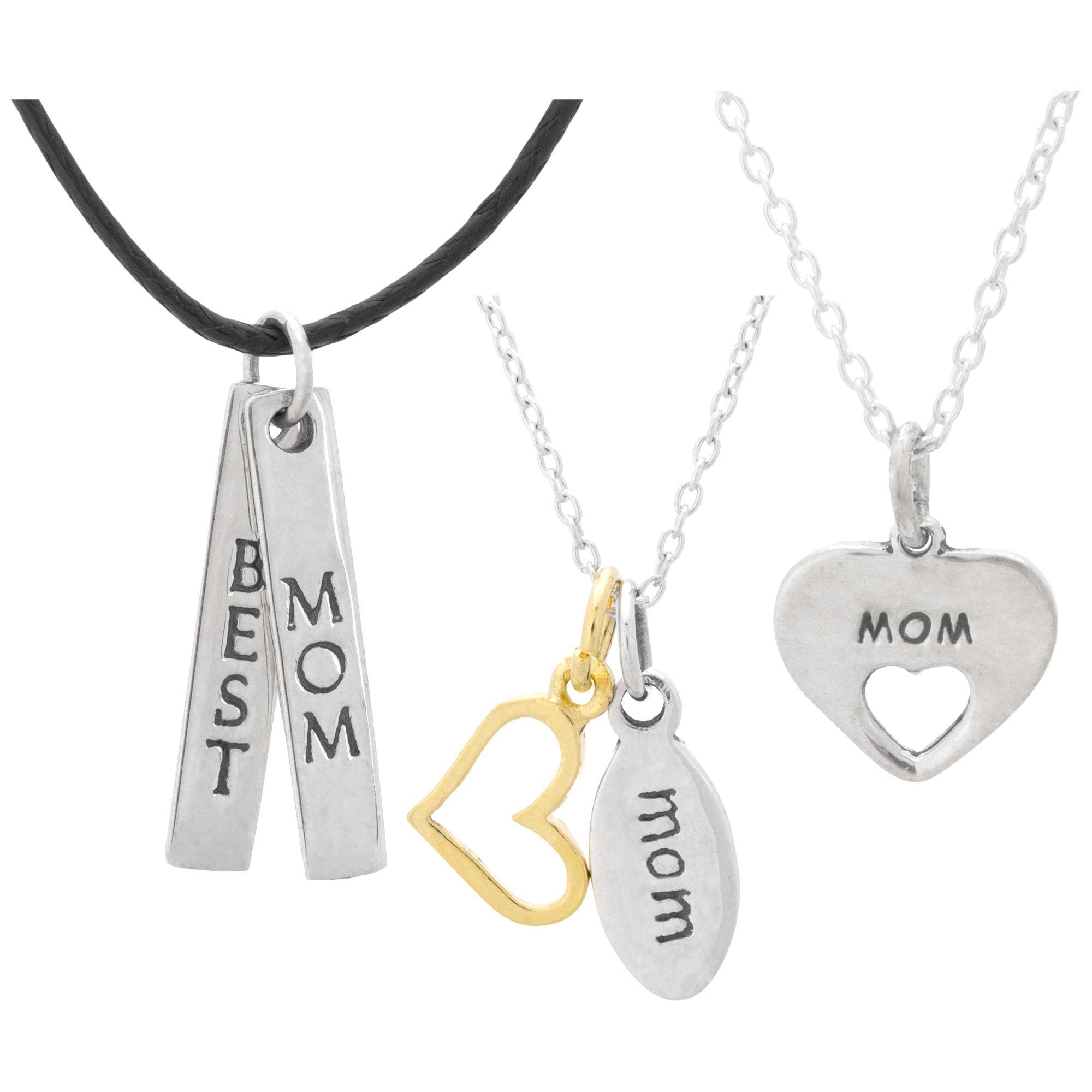 Collar de plata esterlina Amor maternal