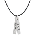 Collar de plata esterlina Amor maternal