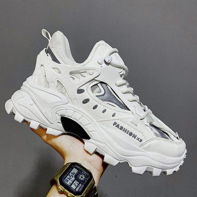 Zapatillas de deporte nuevas para hombre, zapatos deportivos transpirables, zapatos casuales para parejas, zapatos para correr con suela gruesa, zapatos para caminar, zapatillas deportivas para hombre, zapatillas de moda cómodas de alta costura