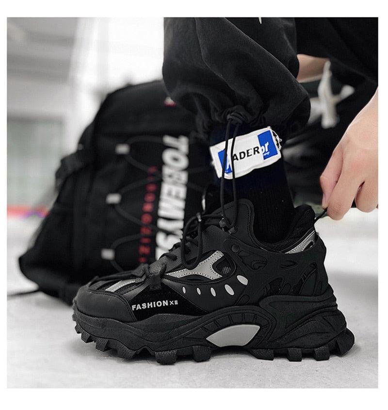 Zapatillas de deporte nuevas para hombre, zapatos deportivos transpirables, zapatos casuales para parejas, zapatos para correr con suela gruesa, zapatos para caminar, zapatillas deportivas para hombre, zapatillas de moda cómodas de alta costura