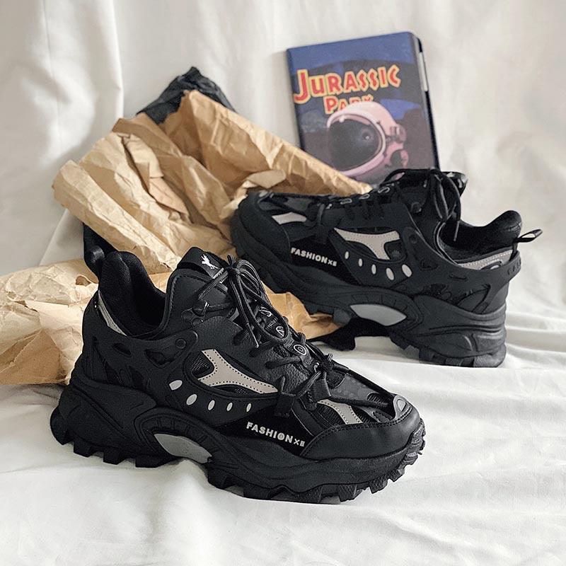 Zapatillas de deporte nuevas para hombre, zapatos deportivos transpirables, zapatos casuales para parejas, zapatos para correr con suela gruesa, zapatos para caminar, zapatillas deportivas para hombre, zapatillas de moda cómodas de alta costura
