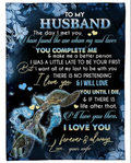 Manta de regalo especial para tu marido - De tu esposa ENTERO
