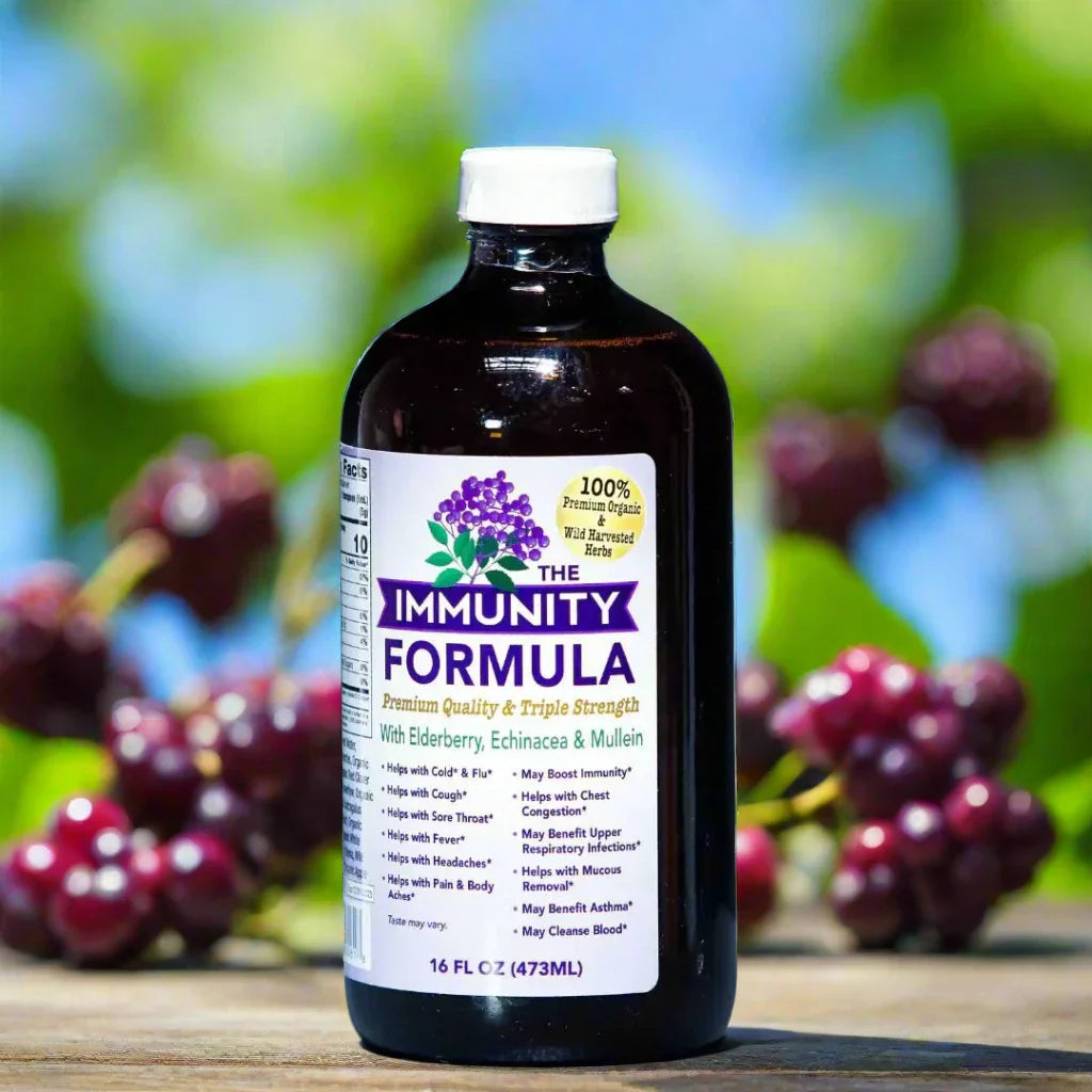 Fórmula Orgánica Herbal para la Inmunidad Calidad Premium Triple Concentración