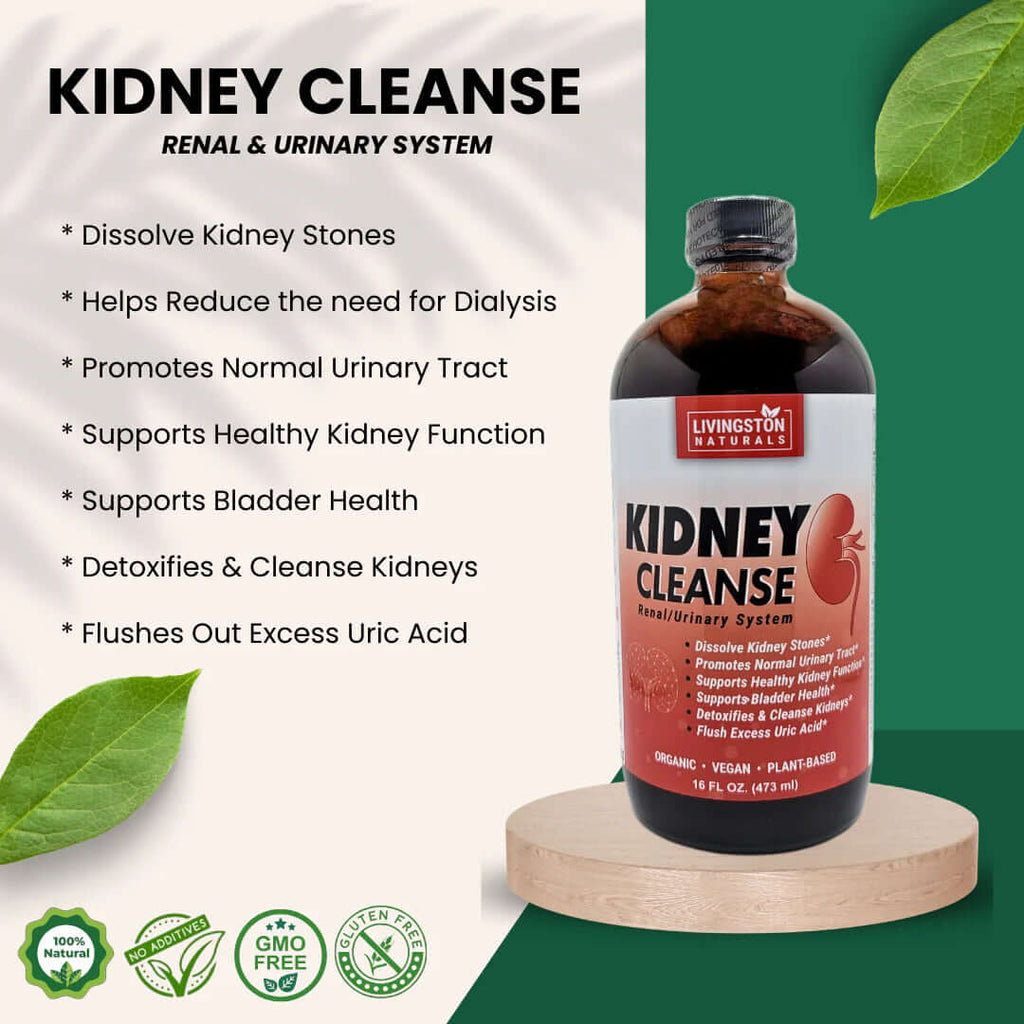 Limpiador renal orgánico a base de plantas