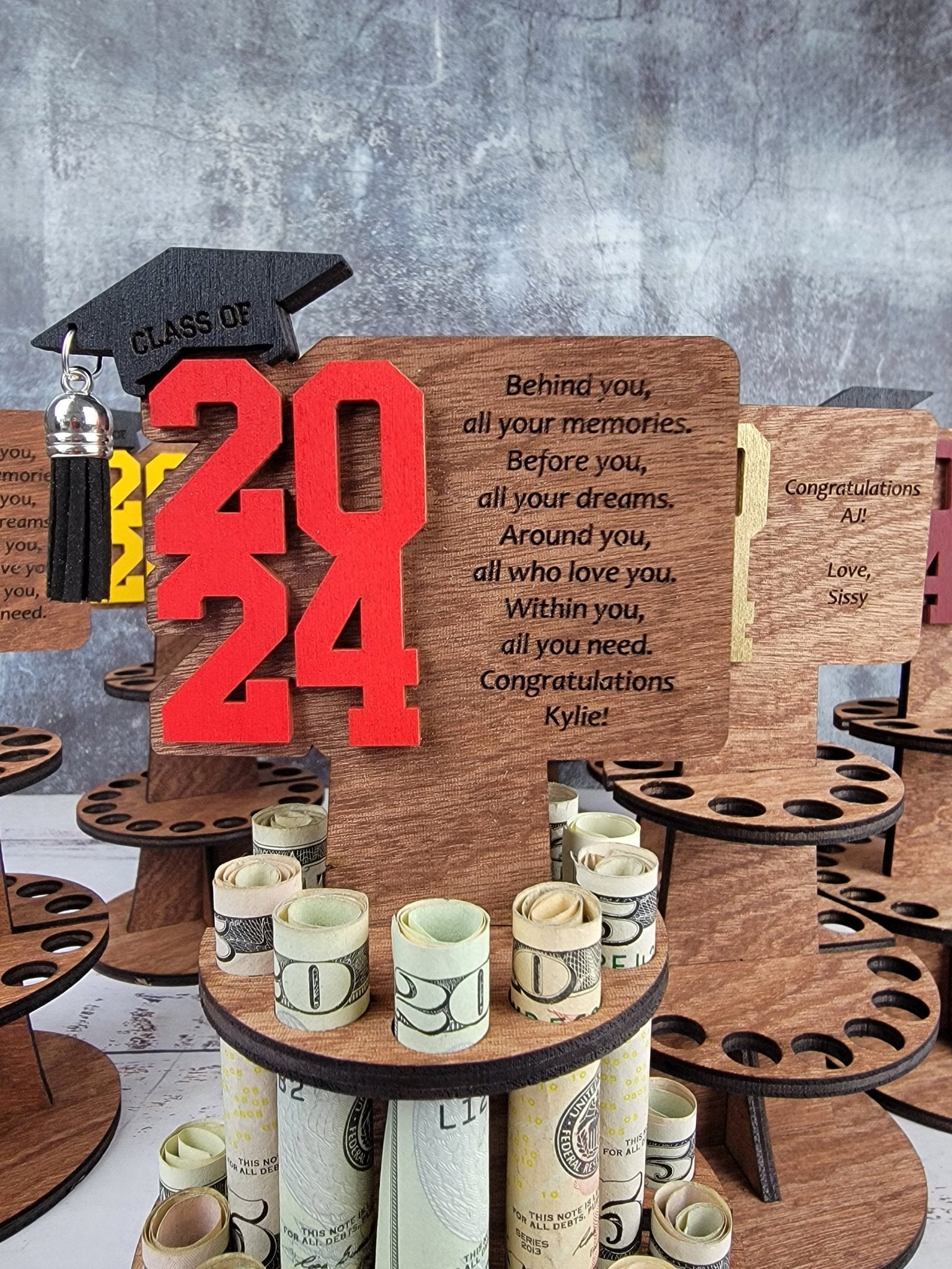 2026 Personalized Graduation Gift Money Holder