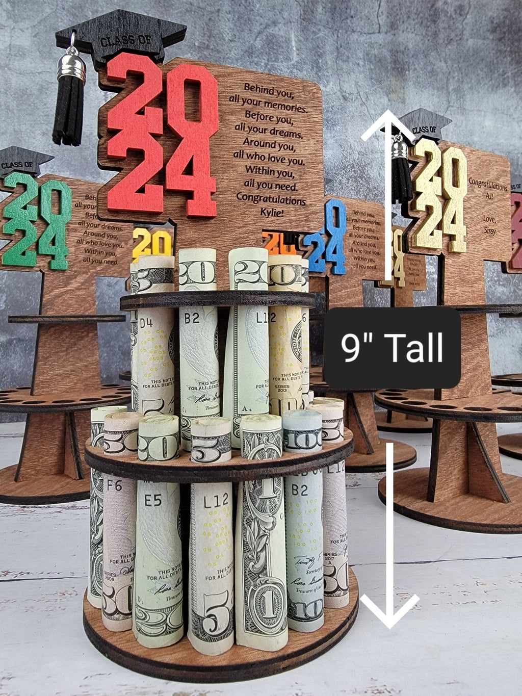 2026 Personalized Graduation Gift Money Holder