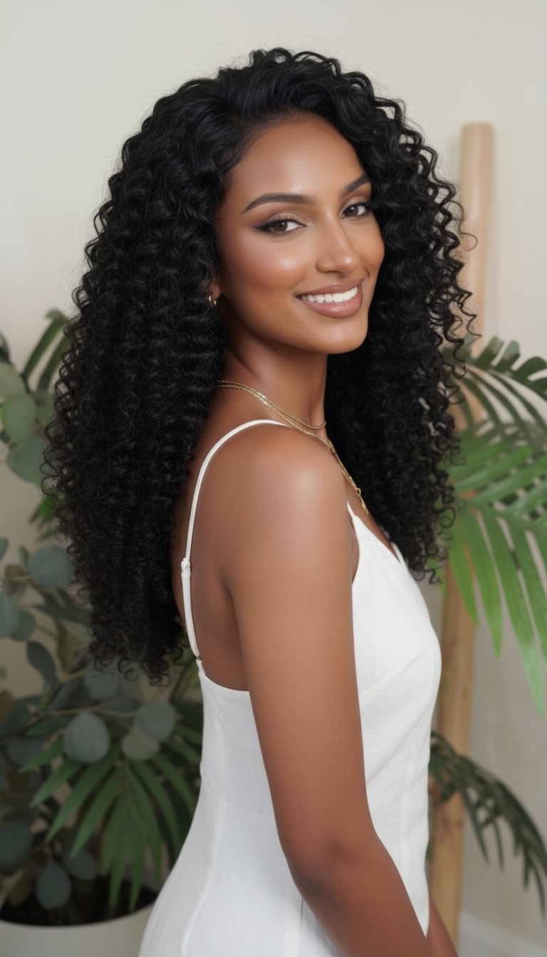 Italian Curl Wefted Bundle