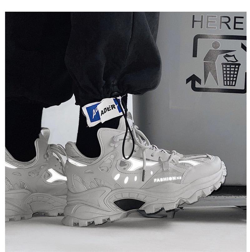Zapatillas de deporte nuevas para hombre, zapatos deportivos transpirables, zapatos casuales para parejas, zapatos para correr con suela gruesa, zapatos para caminar, zapatillas deportivas para hombre, zapatillas de moda cómodas de alta costura