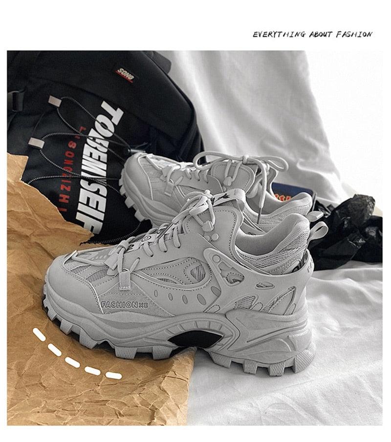 Zapatillas de deporte nuevas para hombre, zapatos deportivos transpirables, zapatos casuales para parejas, zapatos para correr con suela gruesa, zapatos para caminar, zapatillas deportivas para hombre, zapatillas de moda cómodas de alta costura