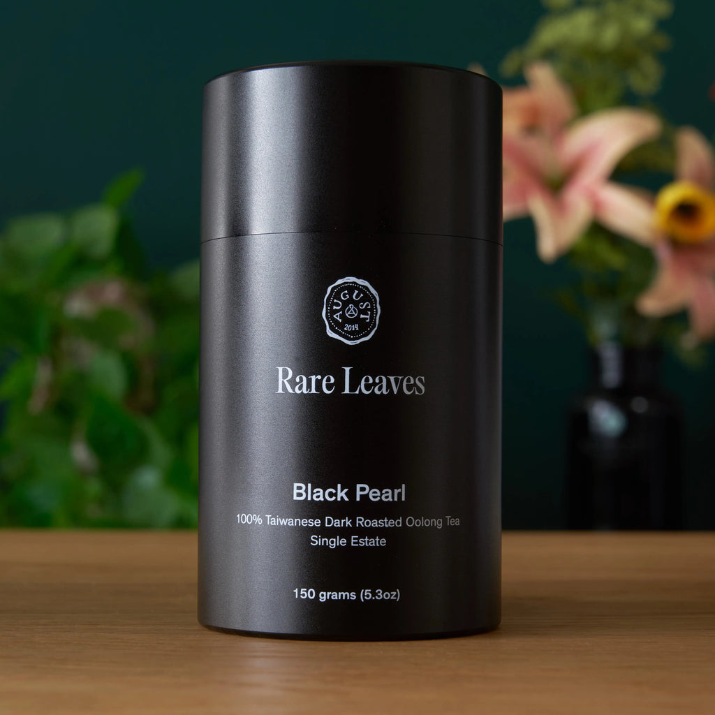 Rare Leaves Black Pearl - Té Oolong taiwanés tostado oscuro de una sola finca