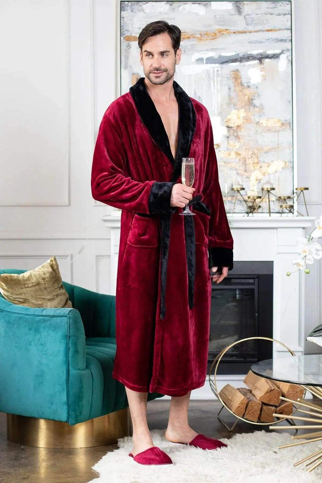 Batas de felpa acogedoras para hombres – Hechas para la comodidad, diseñadas para durar