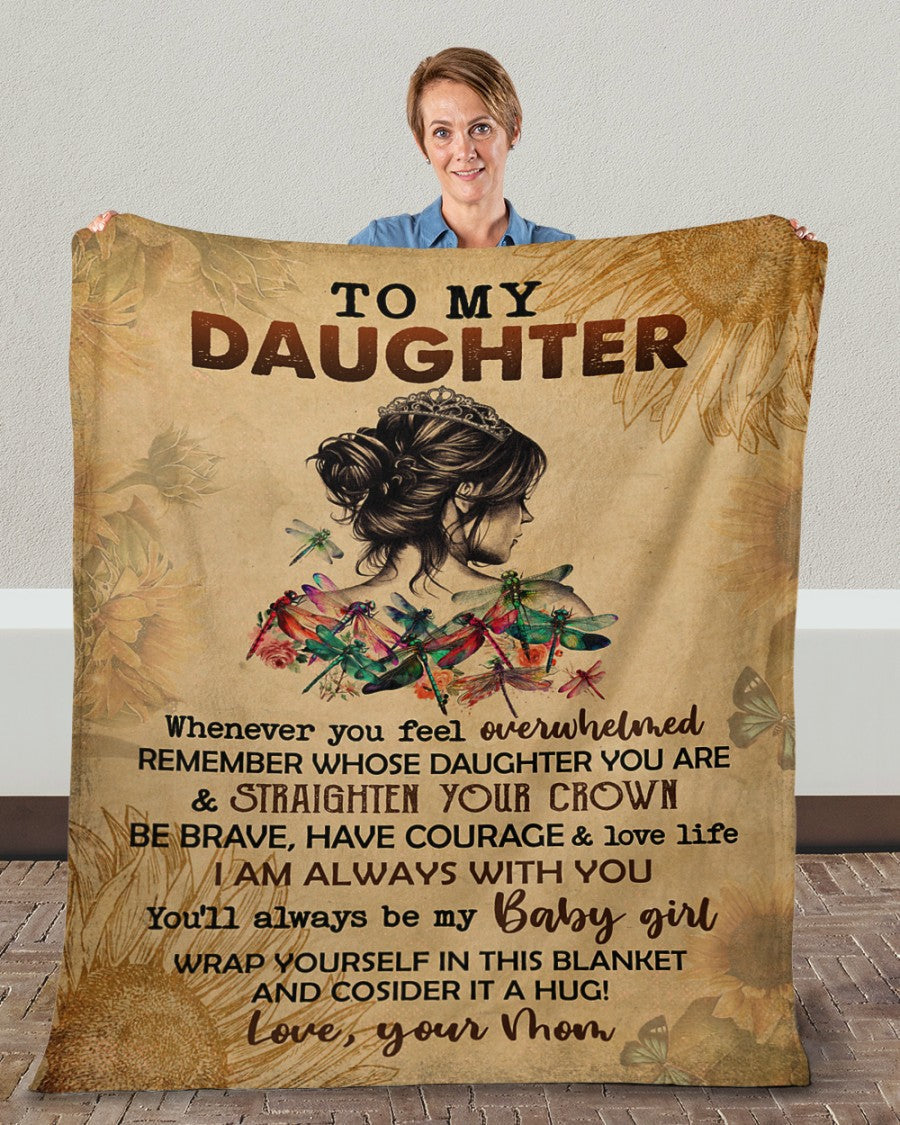 Manta de regalo especial para tu hija - De Mamá
