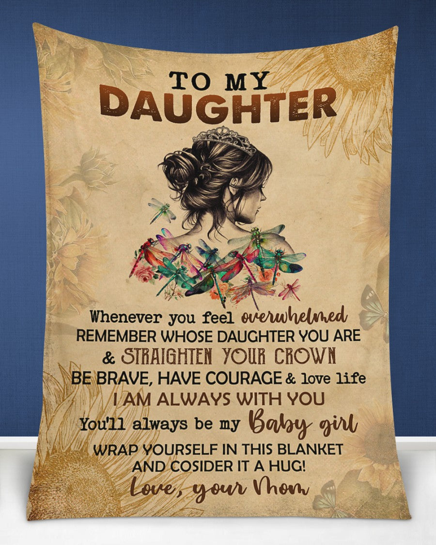 Manta de regalo especial para tu hija - De Mamá