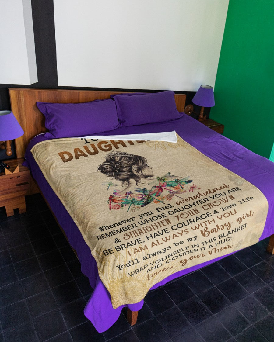 Manta de regalo especial para tu hija - De Mamá