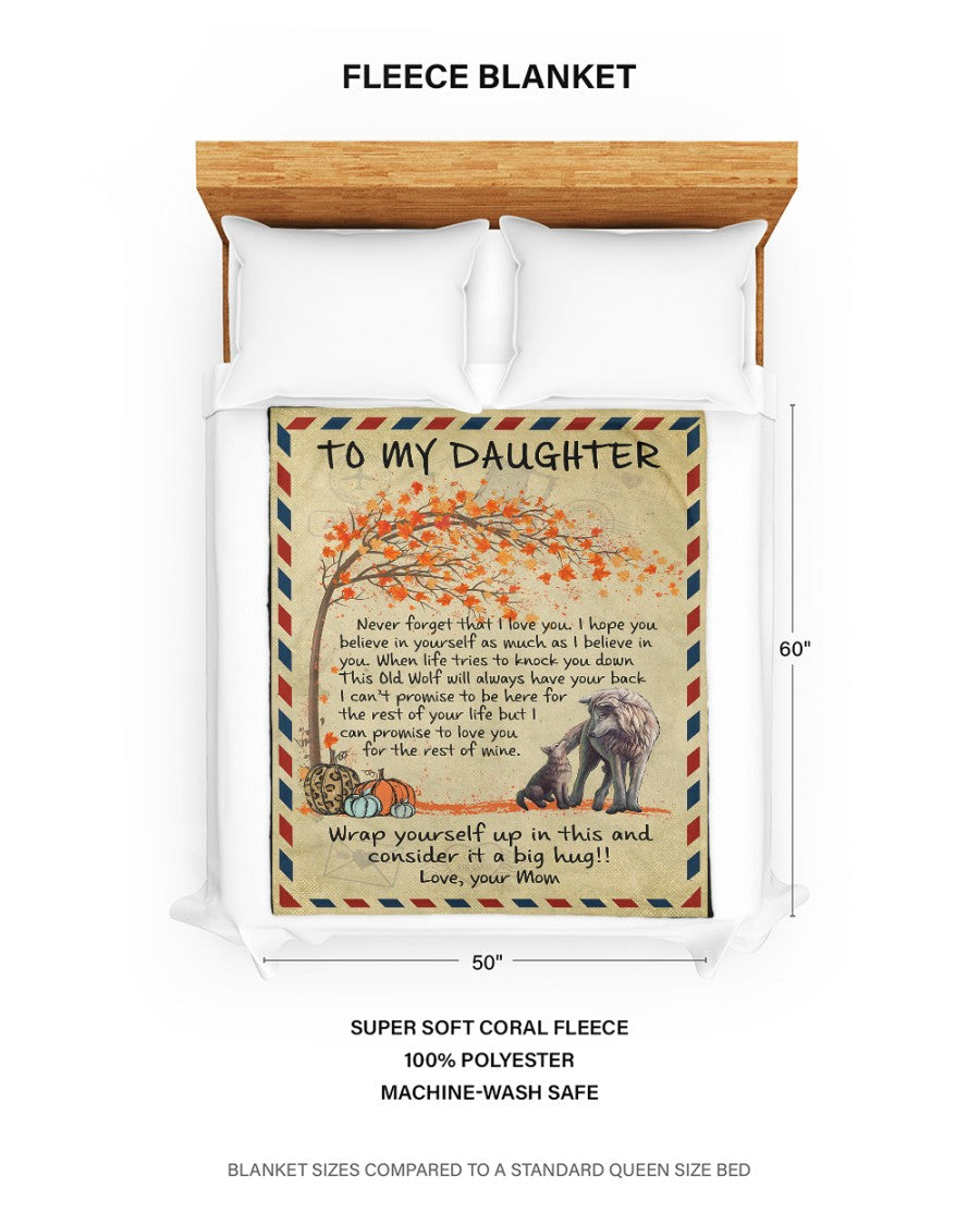 Manta de regalo especial para tu hija - De mamá