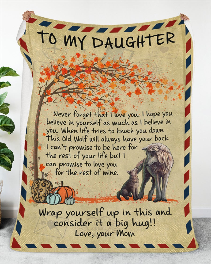 Manta de regalo especial para tu hija - De mamá