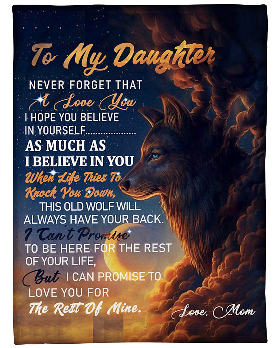 Manta de regalo especial para tu hija - De mamá