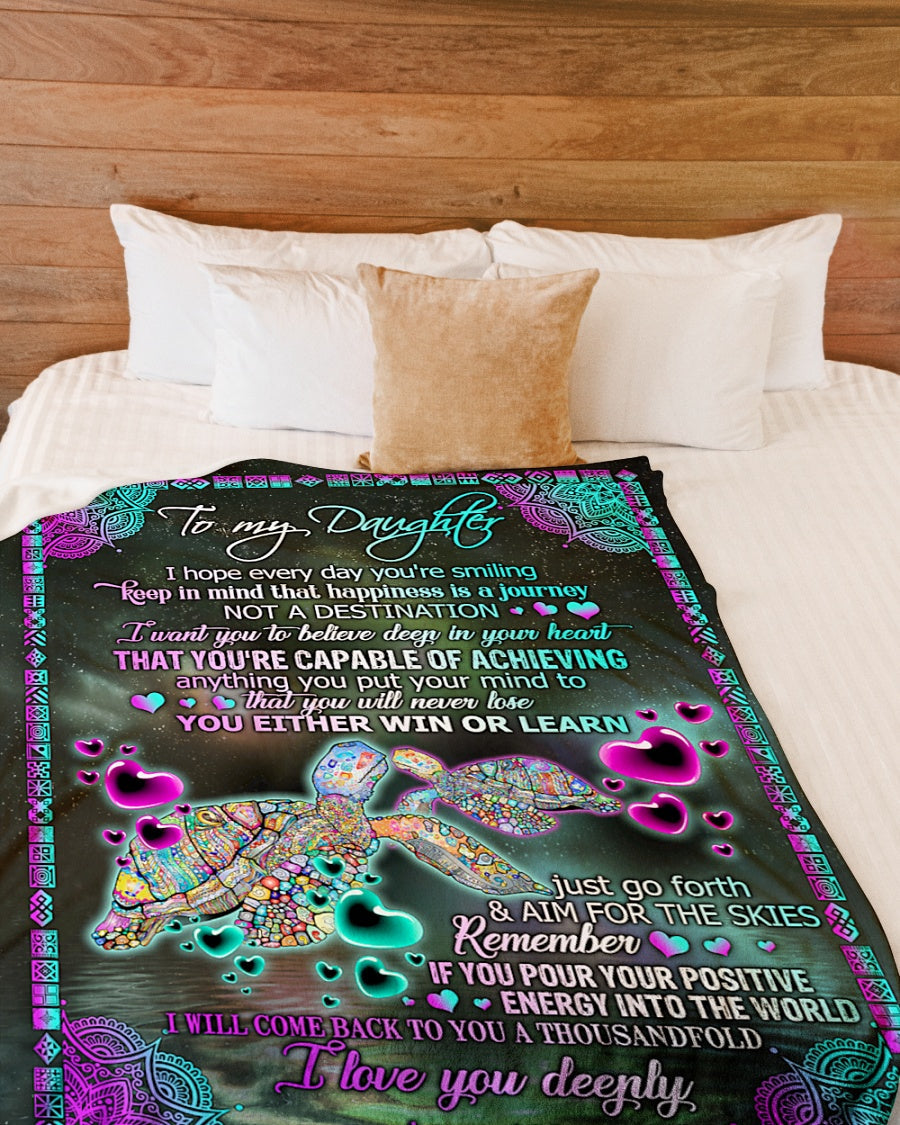 Manta de regalo especial para tu hija - De mamá