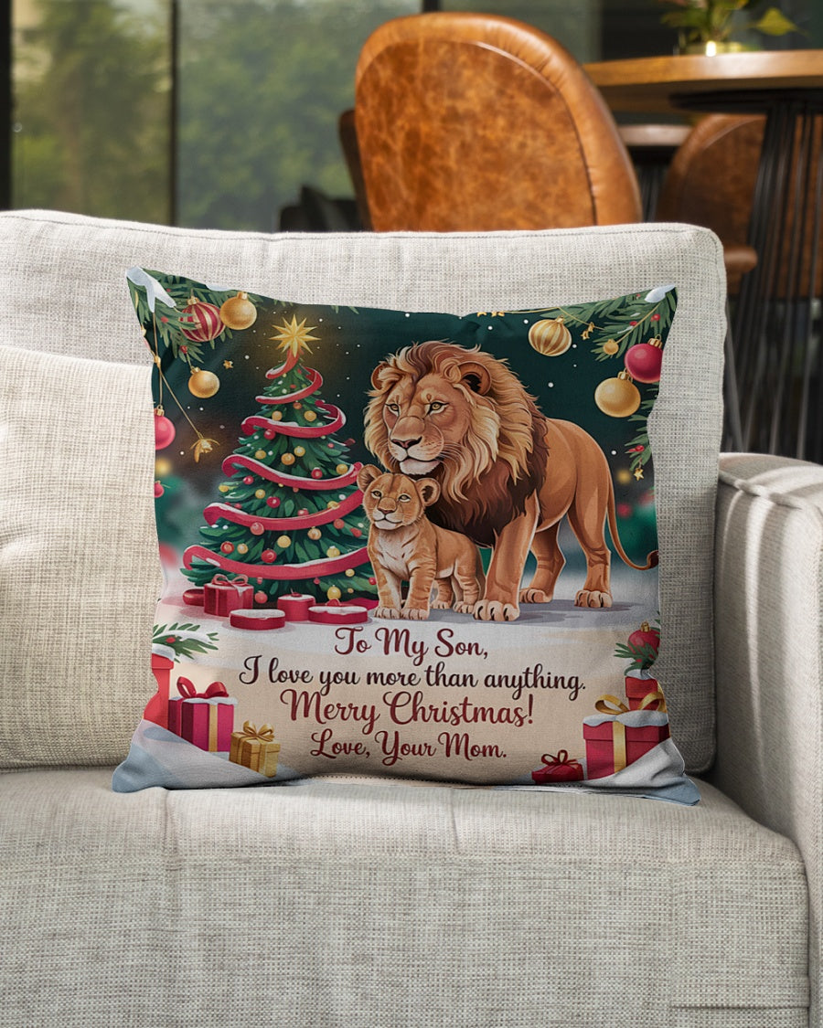 PARA MI HIJO - ALMOHADA DE NAVIDAD – REGALO PERFECTO DE MAMÁ