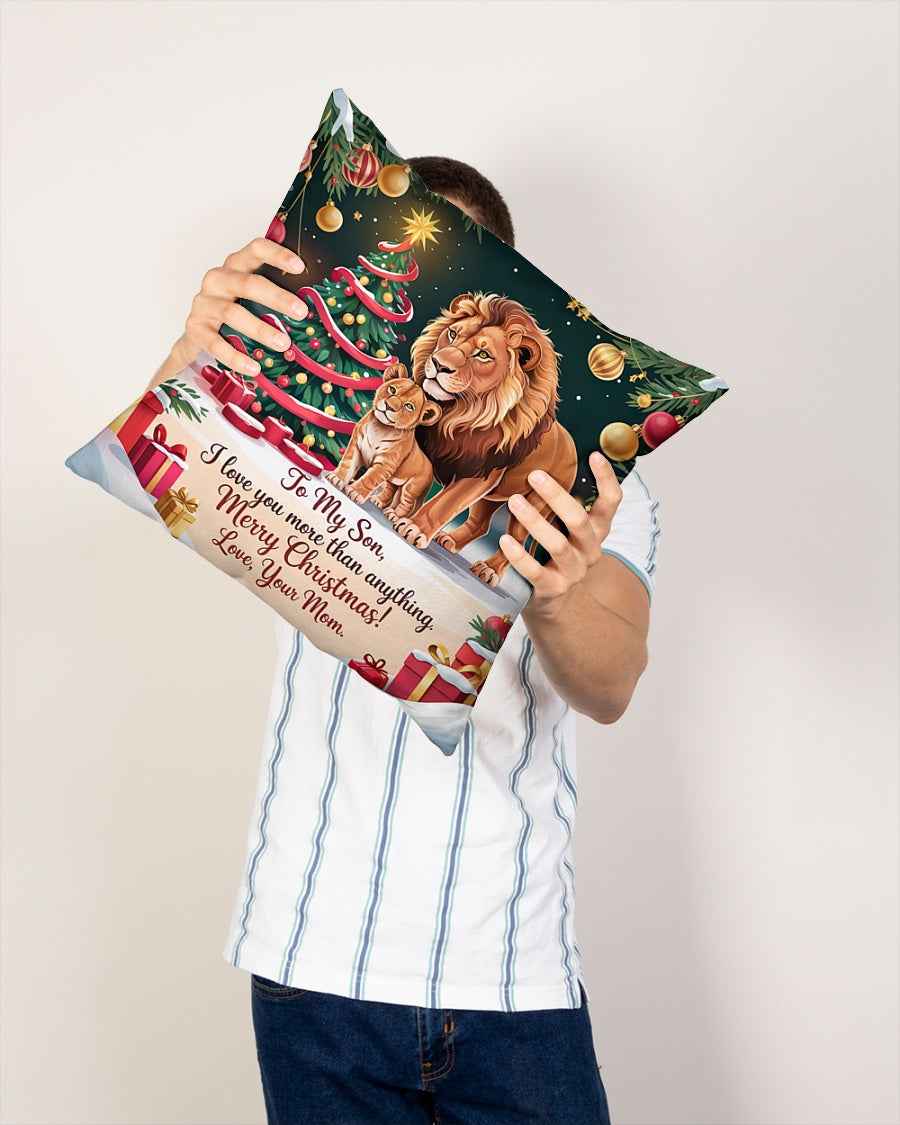 PARA MI HIJO - ALMOHADA DE NAVIDAD – REGALO PERFECTO DE MAMÁ