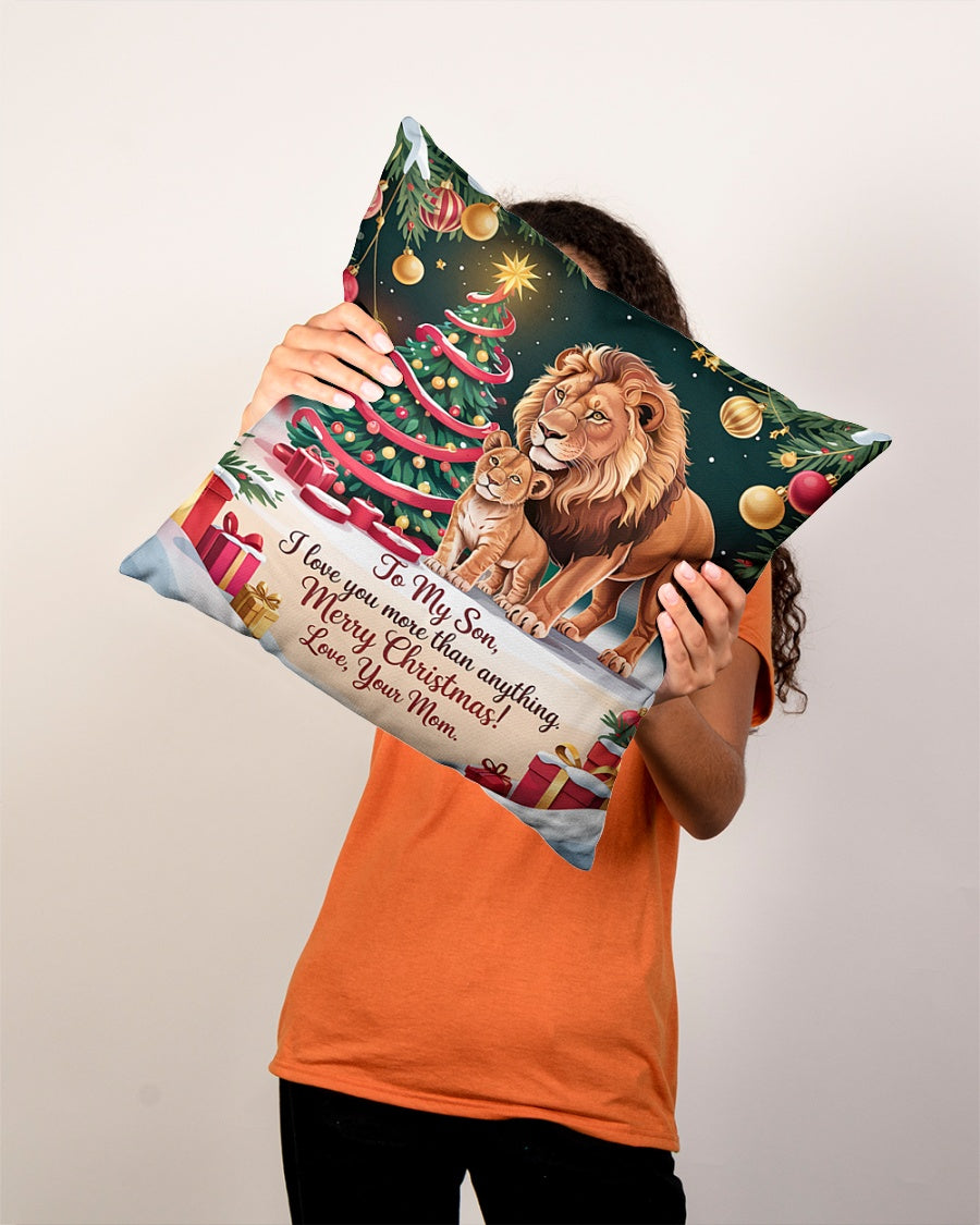 PARA MI HIJO - ALMOHADA DE NAVIDAD – REGALO PERFECTO DE MAMÁ