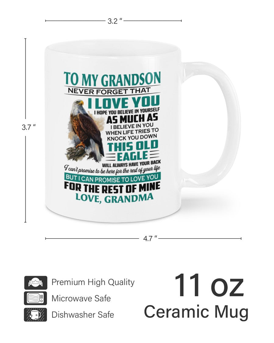 TAZA PARA NIETO 02 - REGALO DE LA ABUELA - NGHL00