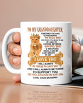TO GRANDDAUGHTER MUG 01 - GIFT FROM GRANDMA - NTTD00