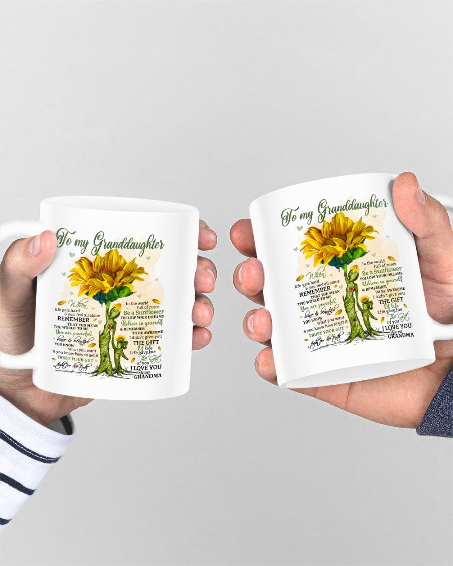 TAZA PARA NIETA 02 - REGALO DE LA ABUELA - NGHL00