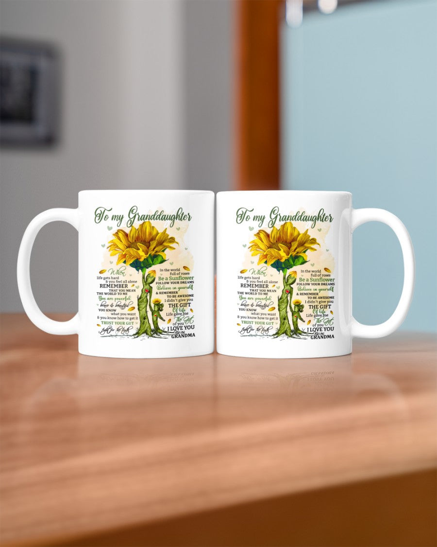 TAZA PARA NIETA 02 - REGALO DE LA ABUELA - NGHL00