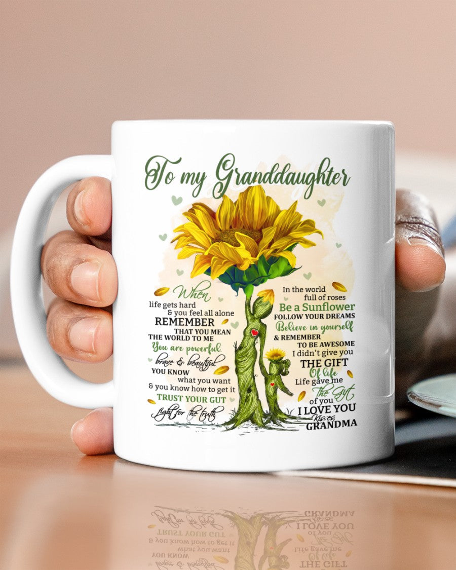 TAZA PARA NIETA 02 - REGALO DE LA ABUELA - NGHL00