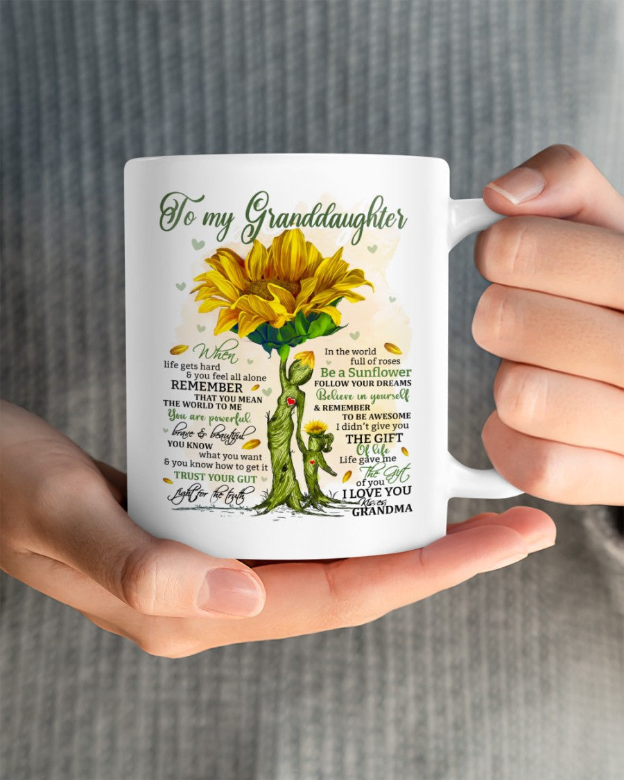 TAZA PARA NIETA 02 - REGALO DE LA ABUELA - NGHL00