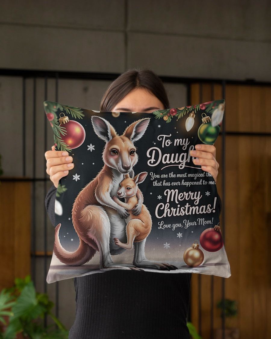 PARA MI HIJA – ALMOHADA NAVIDEÑA – EL REGALO PERFECTO DE MAMÁ