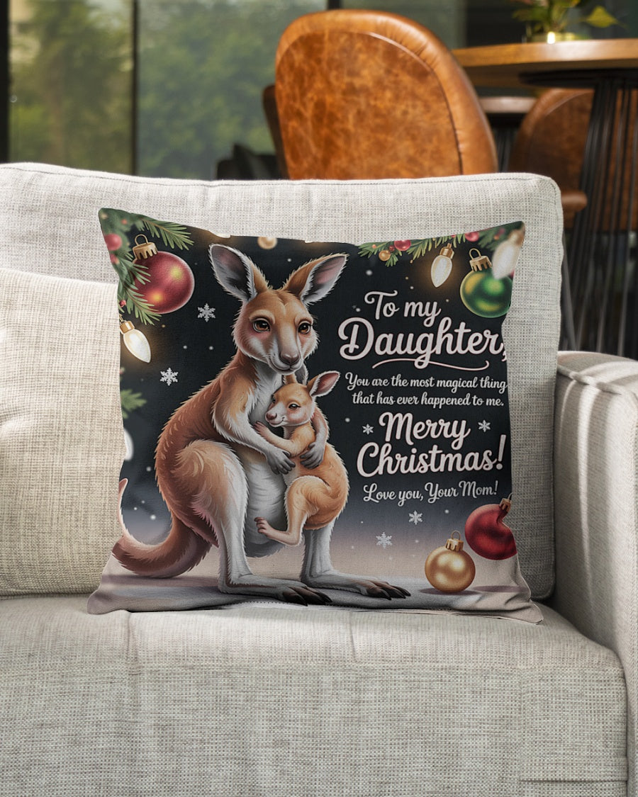 PARA MI HIJA – ALMOHADA NAVIDEÑA – EL REGALO PERFECTO DE MAMÁ