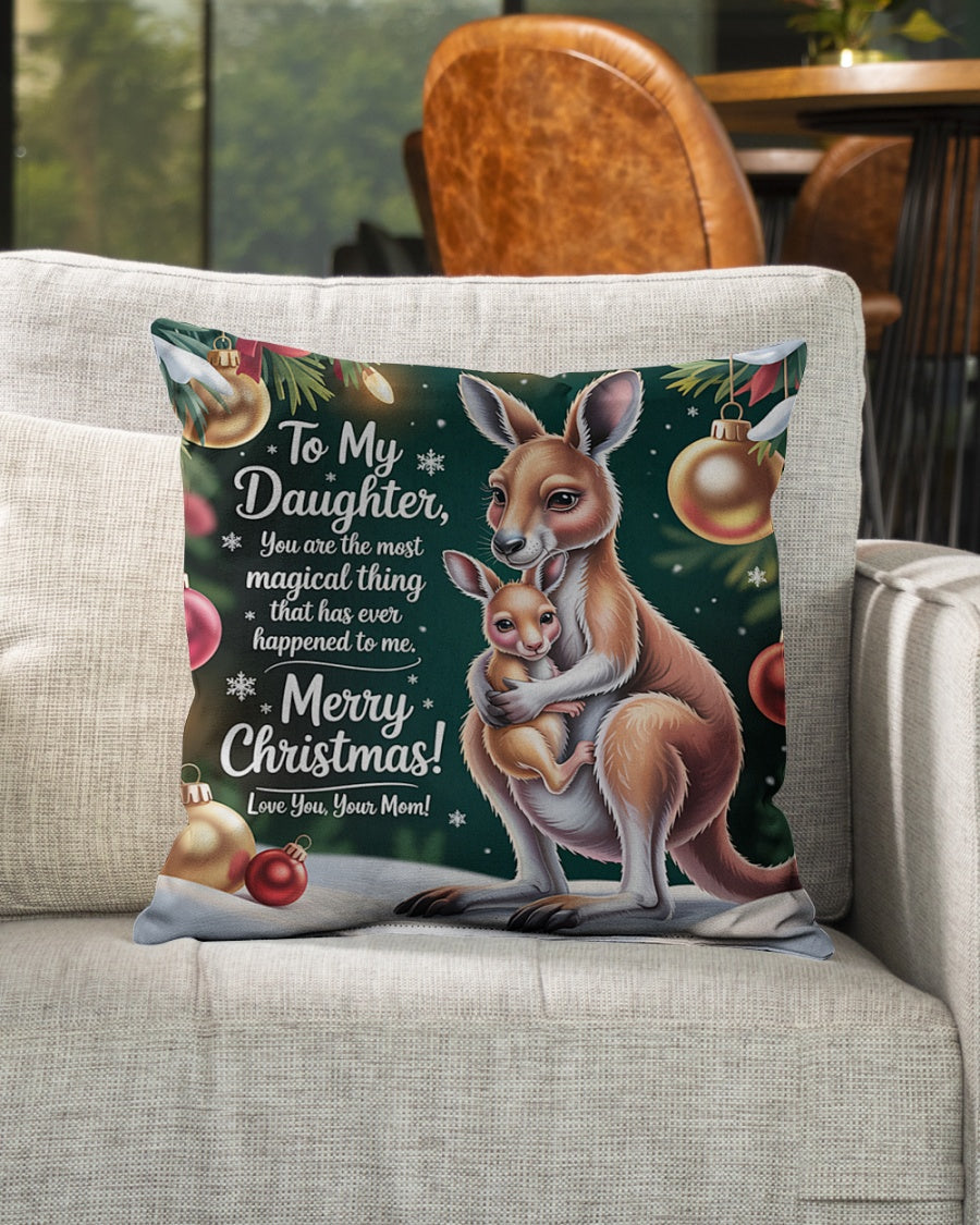 PARA MI HIJA - ALMOHADA DE NAVIDAD - REGALO PERFECTO DE MAMÁ
