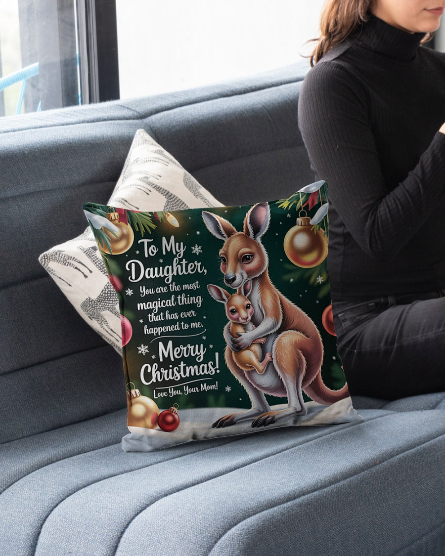 PARA MI HIJA - ALMOHADA DE NAVIDAD - REGALO PERFECTO DE MAMÁ