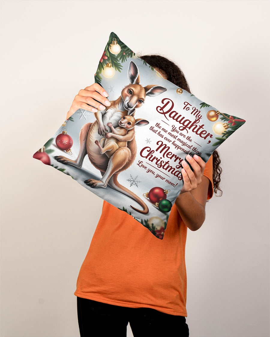 PARA MI HIJA - ALMOHADA DE NAVIDAD – REGALO PERFECTO DE MAMÁ