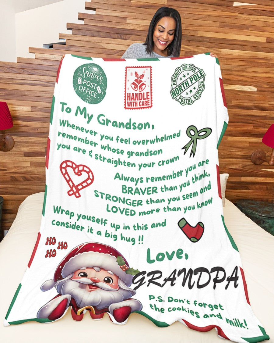 MANTA PARA NIETO - REGALO DE CONFORT Y CALIDEZ DEL ABUELO Manta acolchada de felpa Sherpa NTTD00 (SKUB10-182)