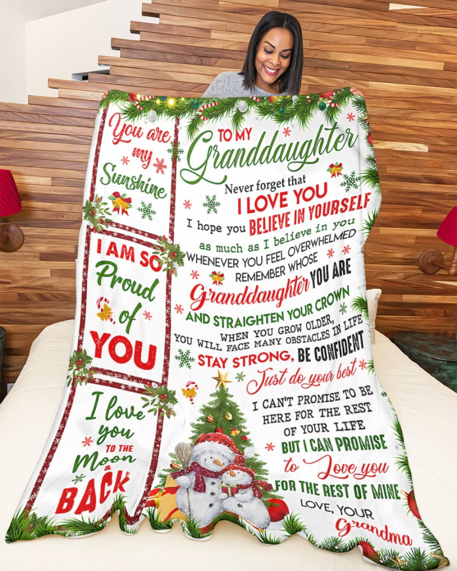 MANTA PARA NIETA – REGALO DE NAVIDAD DE LA ABUELA PARA CONFORT Y CALIDEZ Manta acolchada de vellón sherpa NTTD00