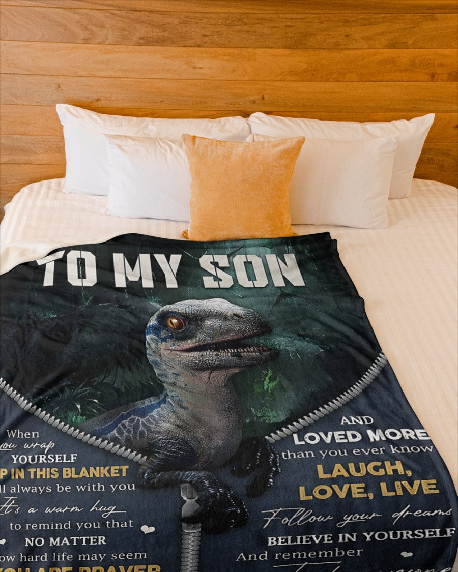 MANTA PARA HIJO – REGALO DE CONFORT Y CALIDEZ DE PAPÁ Manta de edredón de forro polar Sherpa NTTD00 (SKUB-BLK-DADS1)