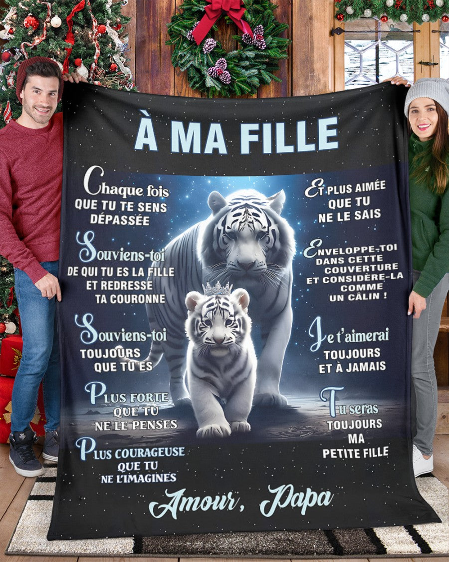 Manta de regalo especial para tu hija - De papá (SKUB12-203)