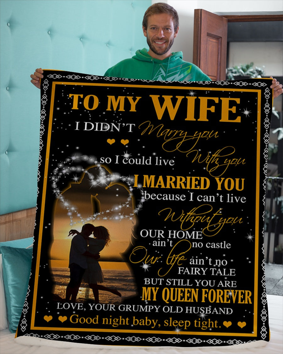 Manta de regalo especial para tu esposa - De parte de tu esposo (SKUB07-28)