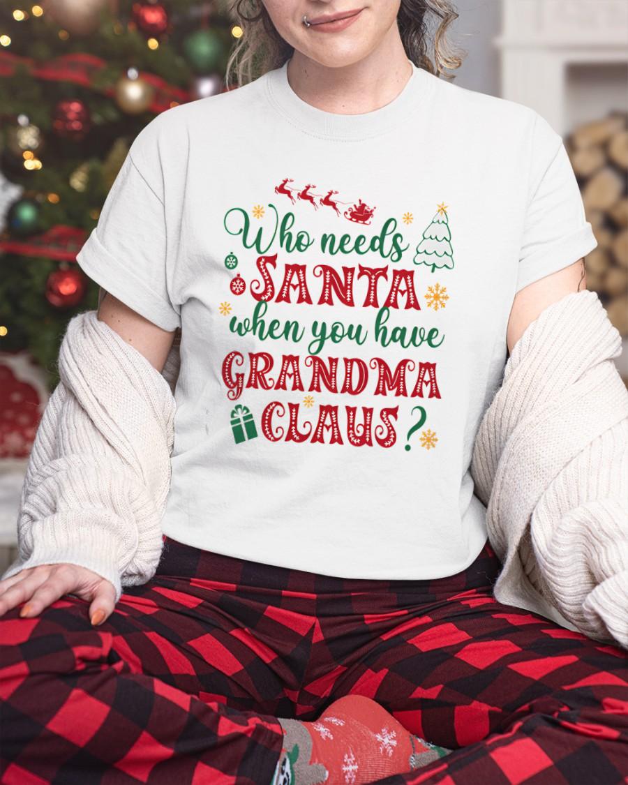 CHRISTMAX T-SHRIT FOR GRANDMA - GIFT FROM GRANDMA - NGHL00