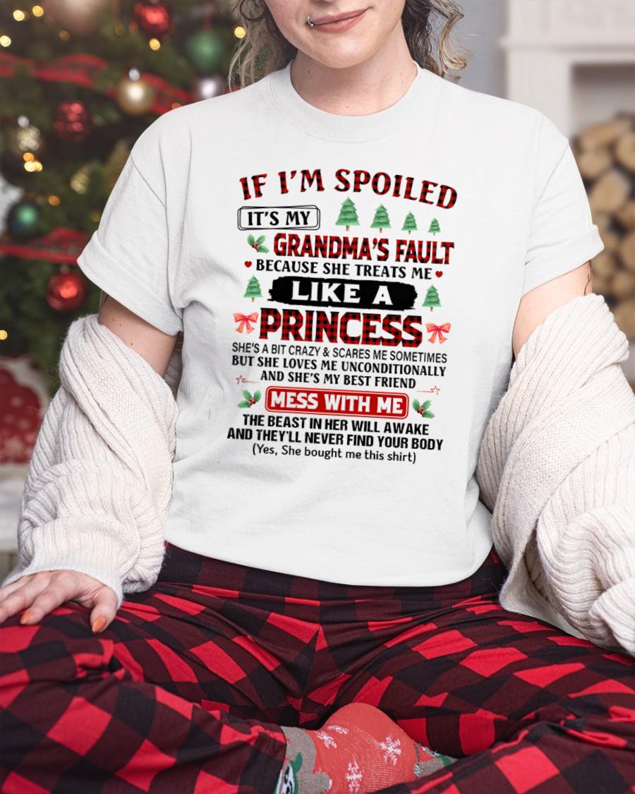 CHRISTMAX T-SHRIT FOR GRANDDAUGHTER - GIFT FROM GRANDMA - NGHL00