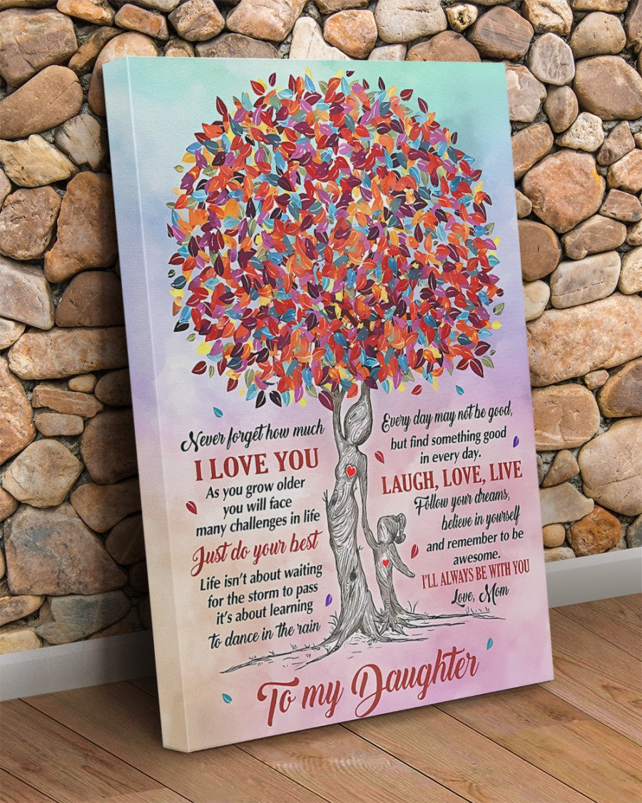 Para Mi Hija De Mamá Lienzo